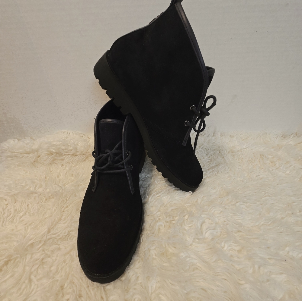 Coach Chukka Black Boots Suede‎ Leather Men’s 110 - Picture 11 of 12